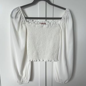 Show Me Your Mimi Mindy Top White Size M